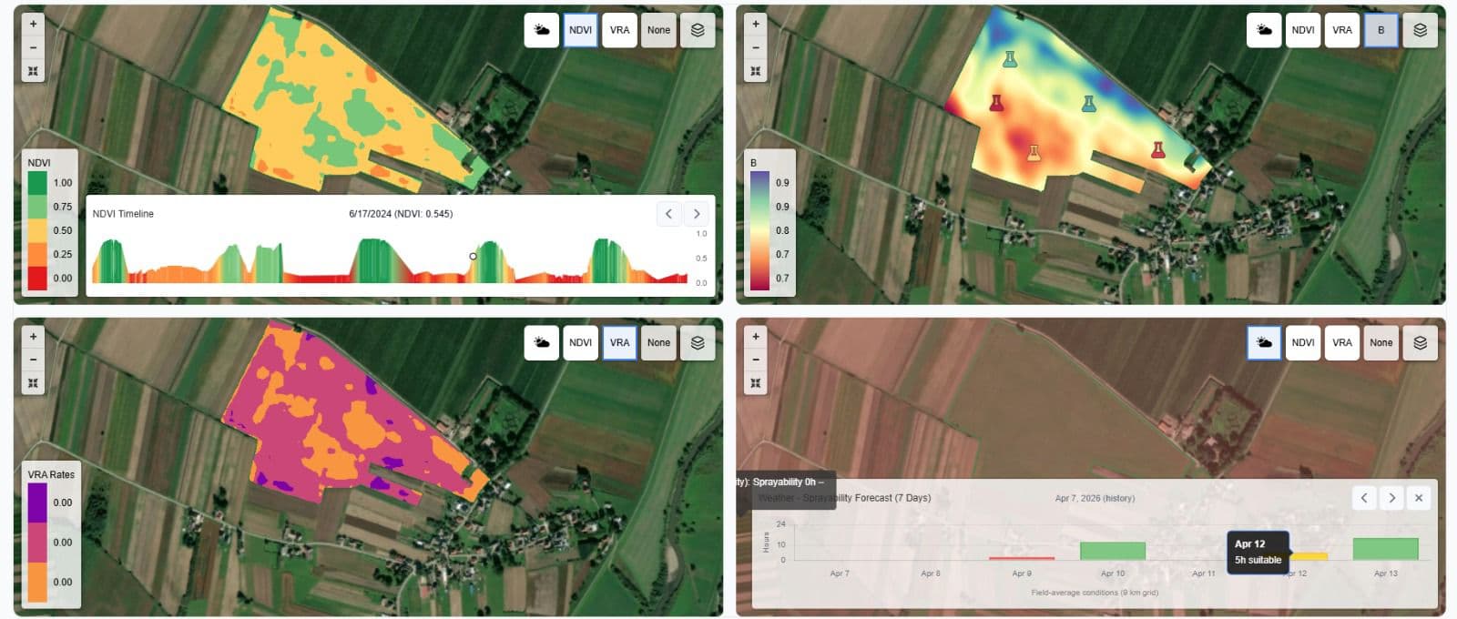 Farm & Field Geo-Spatial Mapping field workflow