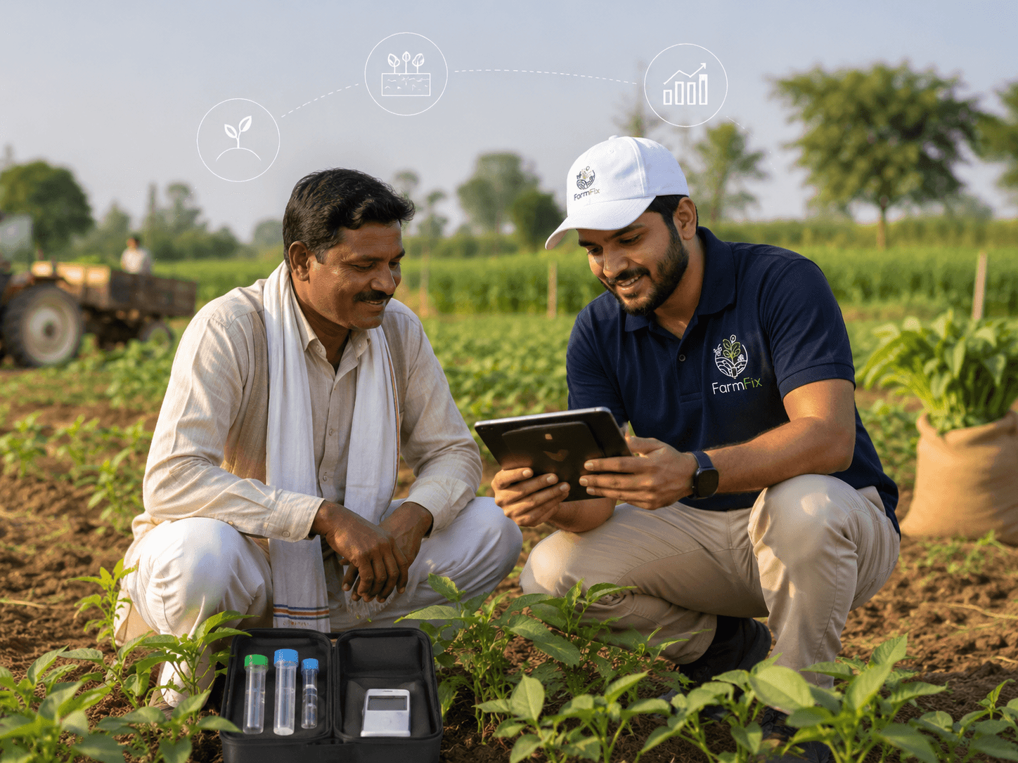 FarmFix FARMERS workflow