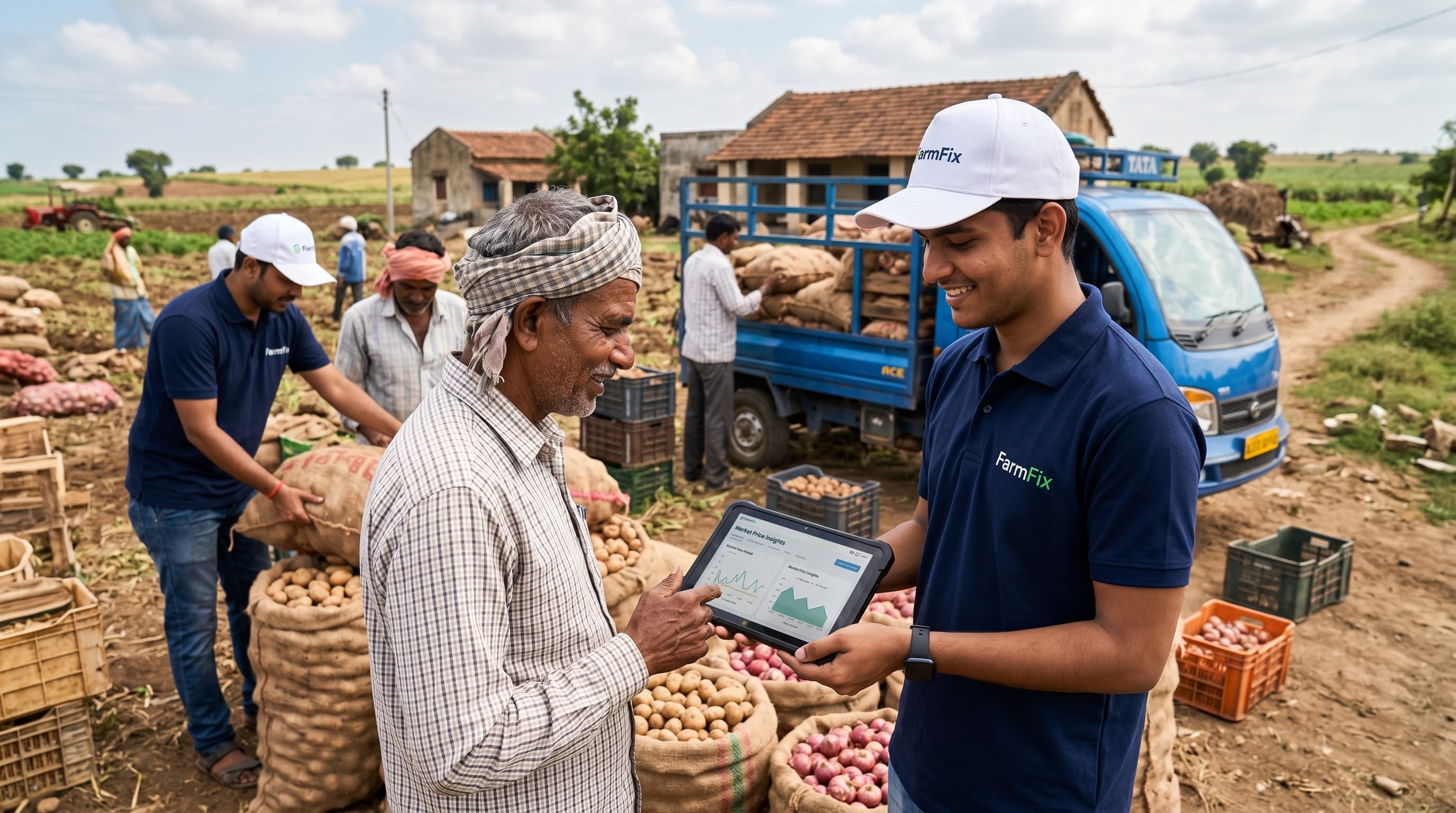 FarmFix QR-enabled batch traceability for buyers